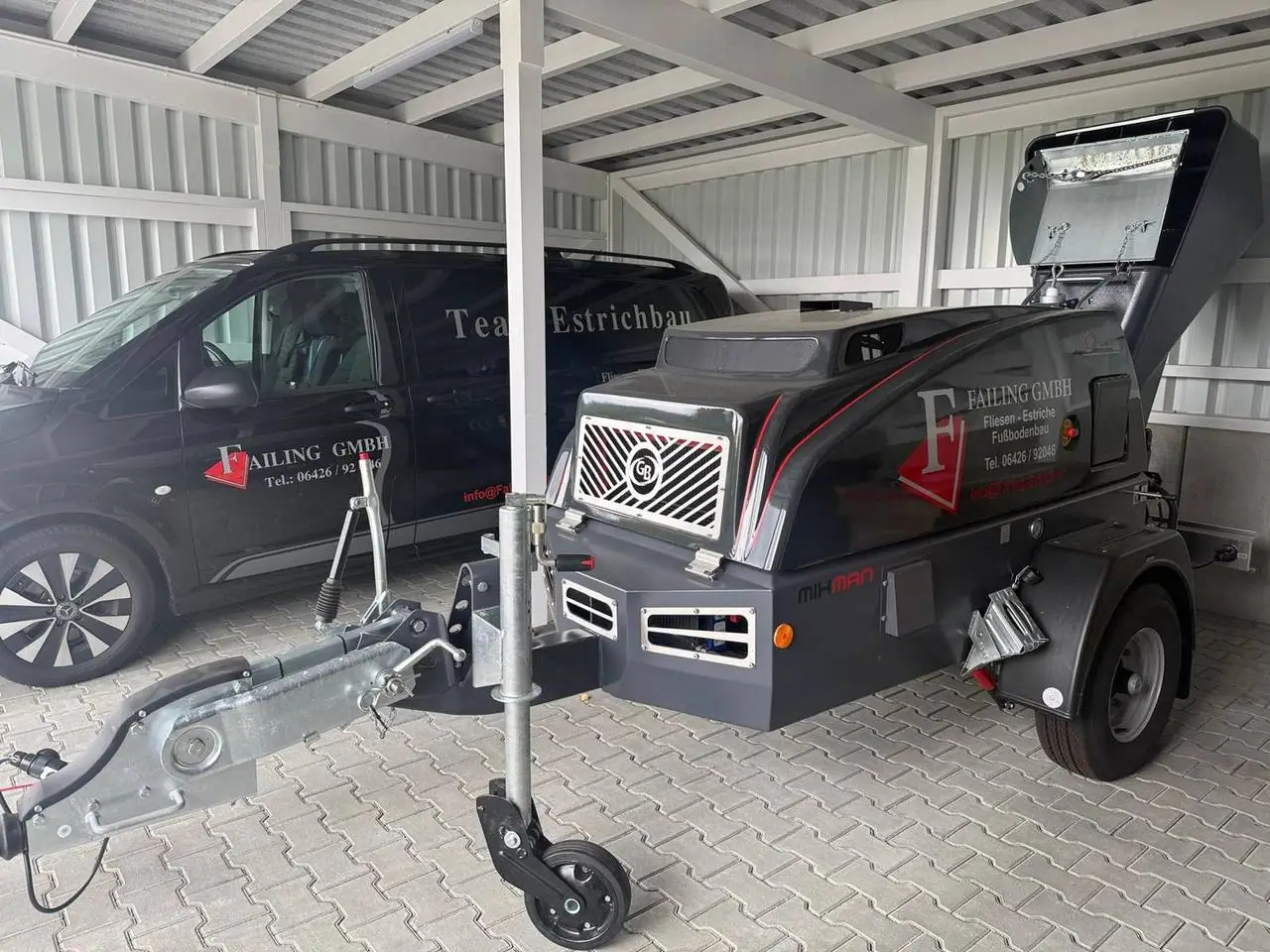 Estrichpumpe der Failing GmbH